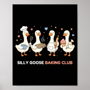 Gås Bakklubb Rolig Bagare Mamma Mor Konditor Poster