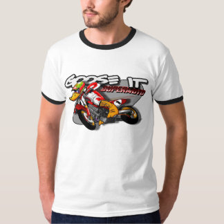 Gås det SUPERMOTO-RingerT-tröja Tee
