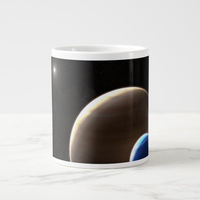 Gas Giant Planet Kepler-1625b Jumbo Mugg (Framsidan)
