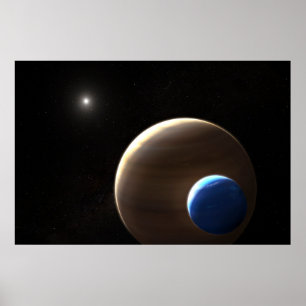 Gas Giant Planet Kepler-1625b Poster