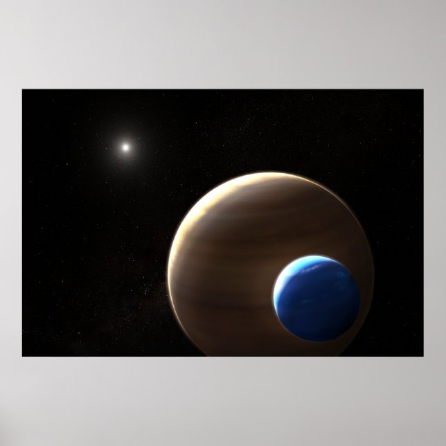 Gas Giant Planet Kepler-1625b Poster (Framsidan)