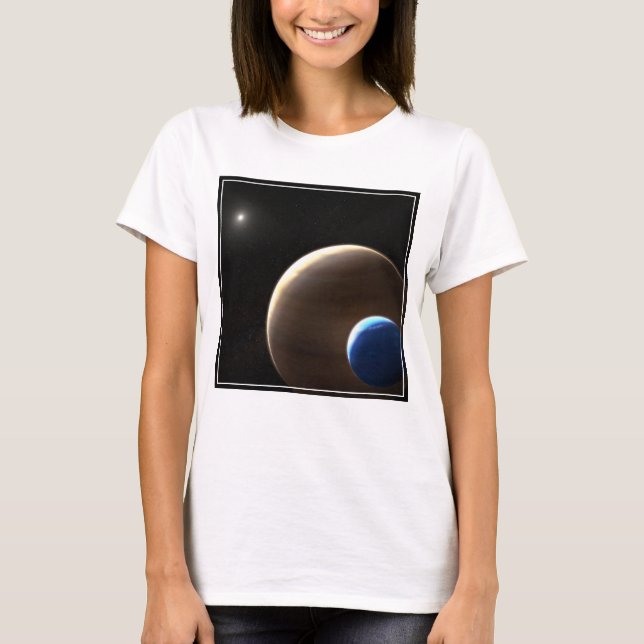 Gas Giant Planet Kepler-1625b T Shirt (Framsida)