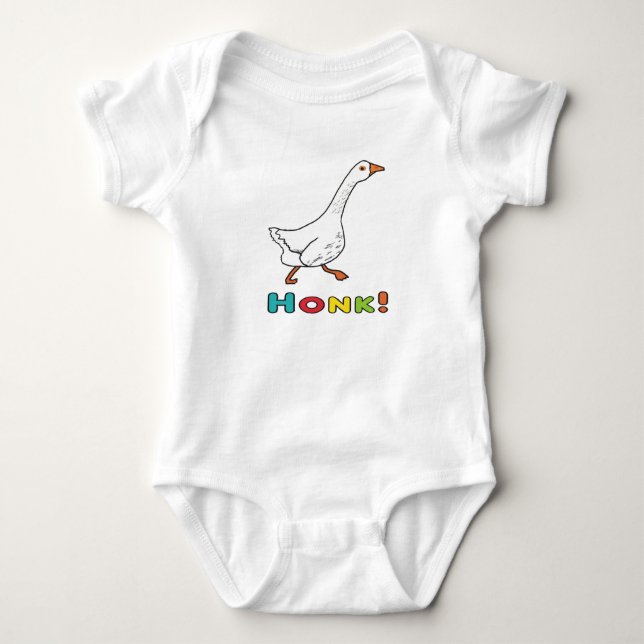 Gås Hönk T Shirt (Framsida)