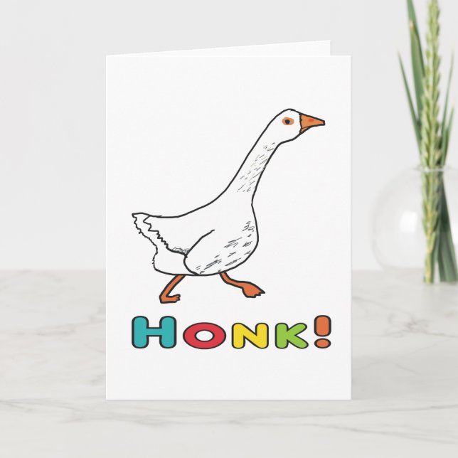 Gås Honom Kort (Framsida)
