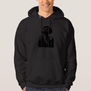 Gas Mask Graffiti Stencil Soldier Hoodie
