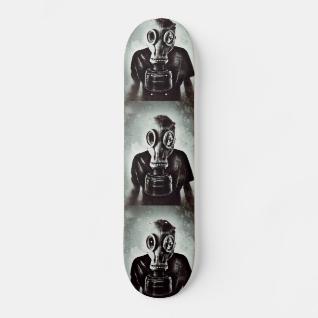 GAS MASK PEOPLE SKATEBOARD (Framsida)