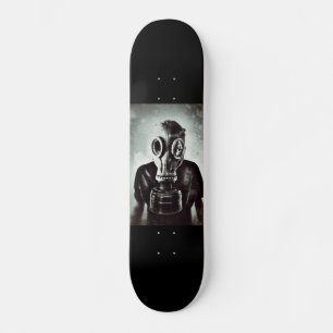 GAS MASK SKATEBOARD