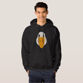 Gås med finnar herrhoodie hoodie