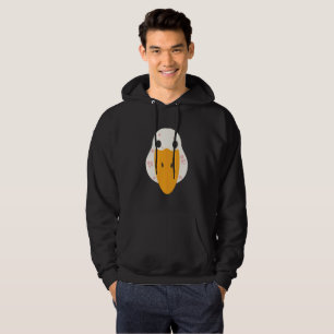 Gås med finnar herrhoodie hoodie