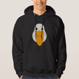 Gås med finnar herrhoodie hoodie