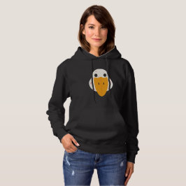 Gås med finnar Kvinnor Hoodie T Shirt