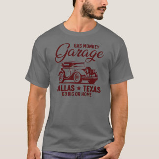 Gas monkey-garaget Dallas Texas T Shirt