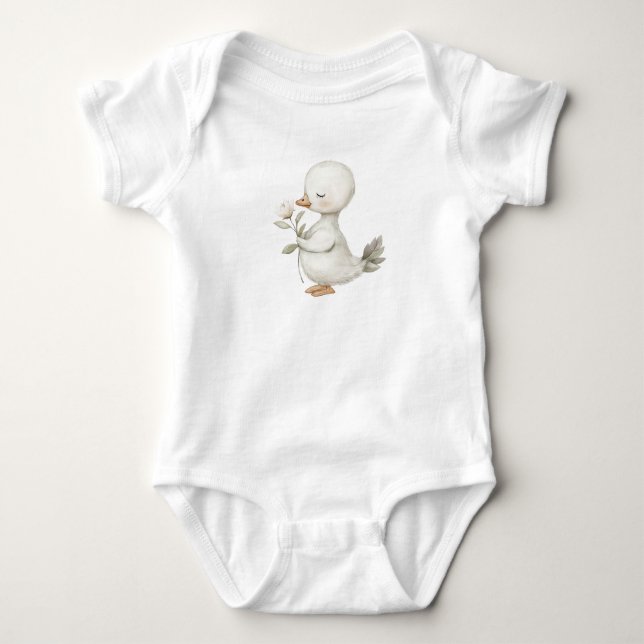 gås nyfödd body t shirt (Framsida)