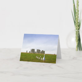 Gås och gässungars dagstur kort