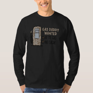 Gas pappa ville ha Prist leopard för damerna. T Shirt