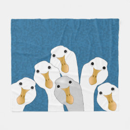 Gås Som Fleecefilt