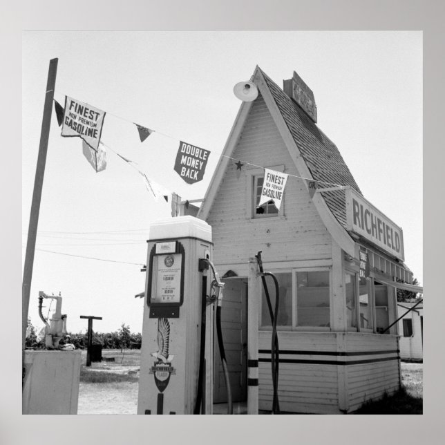 Gas Station: 1939 Poster (Framsidan)