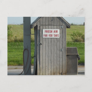 Gas Station Humor Vykort