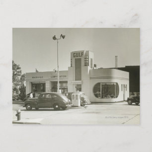 Gas Station Vykort