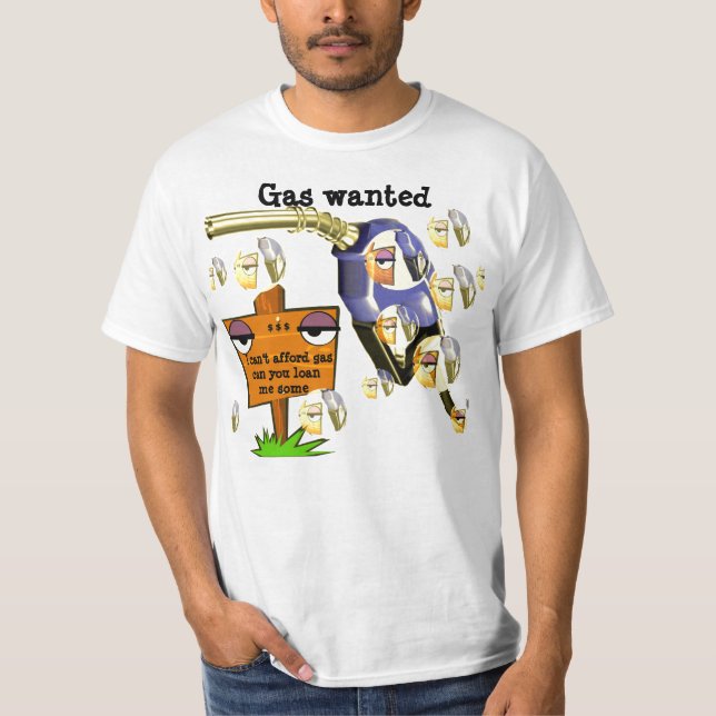 Gas till hög_ t shirt (Framsida)