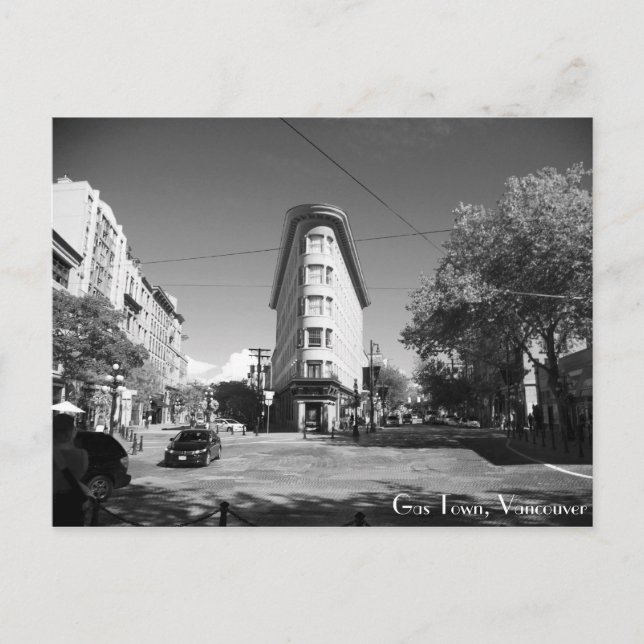 Gas Town Vancouver Vykort (Framsida)