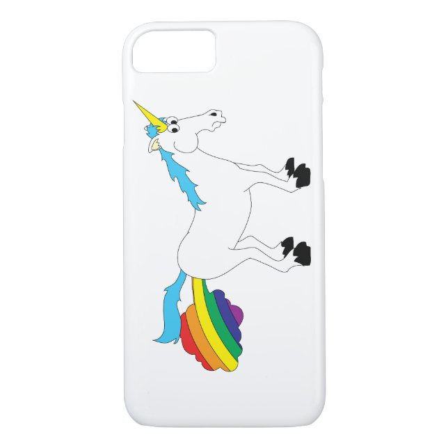 Gas- Unicorn Case-Mate iPhone Skal (Baksida)