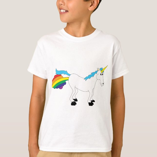Gas- Unicorn T-shirt (Framsida)