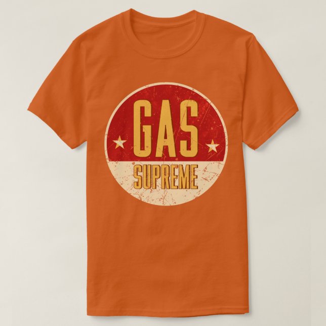 GAS Vintage Station överst T Shirt (Design framsida)
