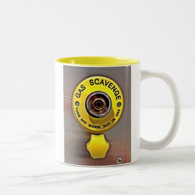GASA ÄTA AS KAFFEMUGGEN Två-Tonad MUGG (Höger)