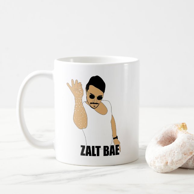 Gåsa Band Zalt Bae Mugg - Salt Bae Minne (Med munk)