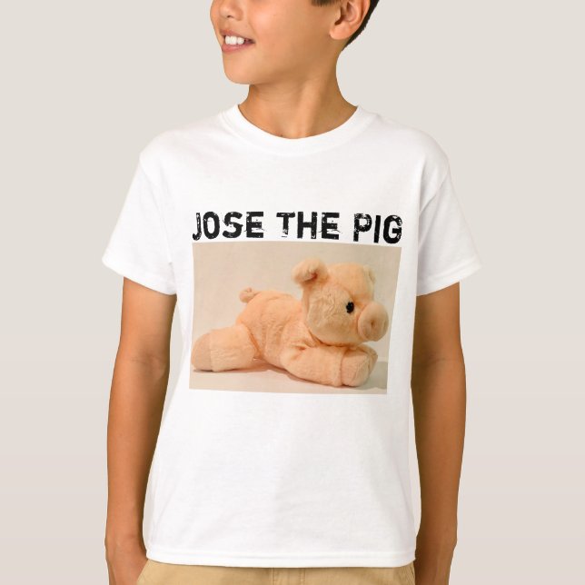 Gåsa Gris Kids T-shirt (Framsida)