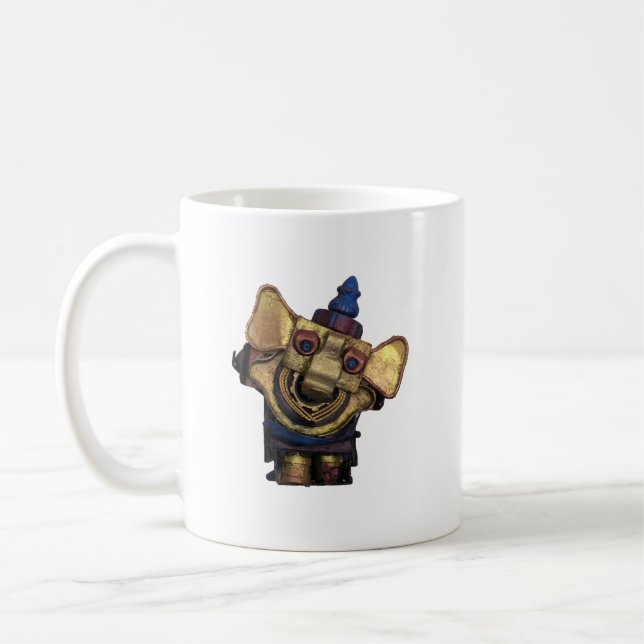 Gasa locket Ganesh Kaffemugg (Vänster)