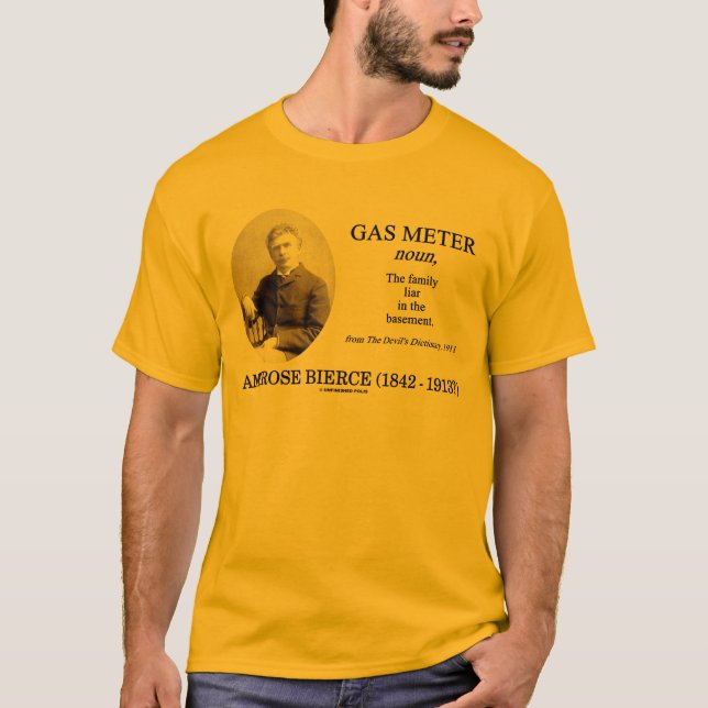 Gasa mäter (Ambrose Bierce djävulen ordbok) Tee (Framsida)