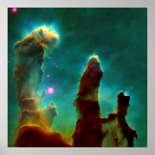 Gasa pelare i örnnebulaen -2007 poster