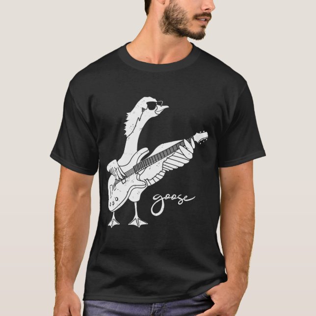 Gåsband (Basgitarr) T Shirt (Framsida)