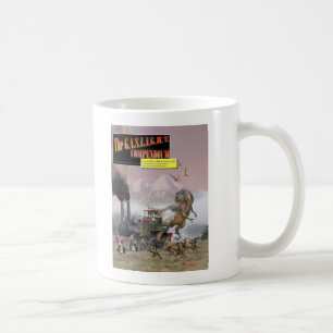 GASBELYSNINGEN täcker muggen Kaffemugg