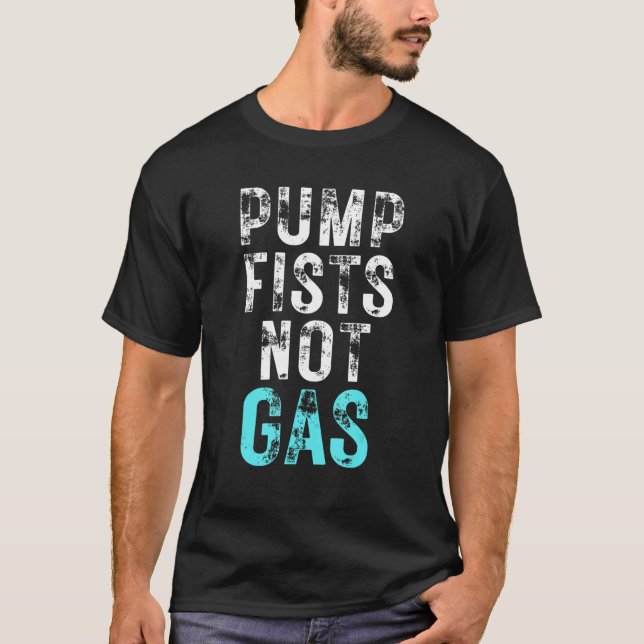 Gasbrist i USA: s pumphämtar inte gas T Shirt (Framsida)