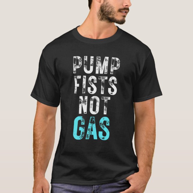 Gasbrist i USA: s pumphämtar inte gas T Shirt (Framsida)