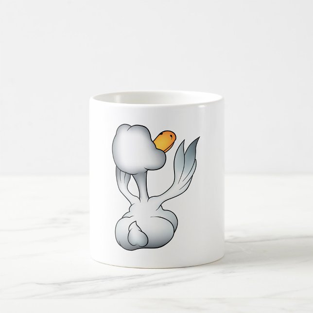 Gåse bakifrån kaffemugg (Skapare uppladdad)