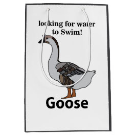 Gåse Tittar för Vatten till Simma afrikansk gås