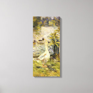Gåsen (av Berthe Morisot) Canvastryck
