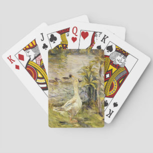Gåsen (av Berthe Morisot) Casinokort