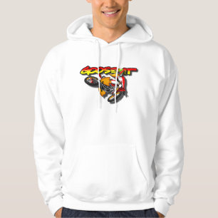 Gåsen piskar det hoodien sweatshirt