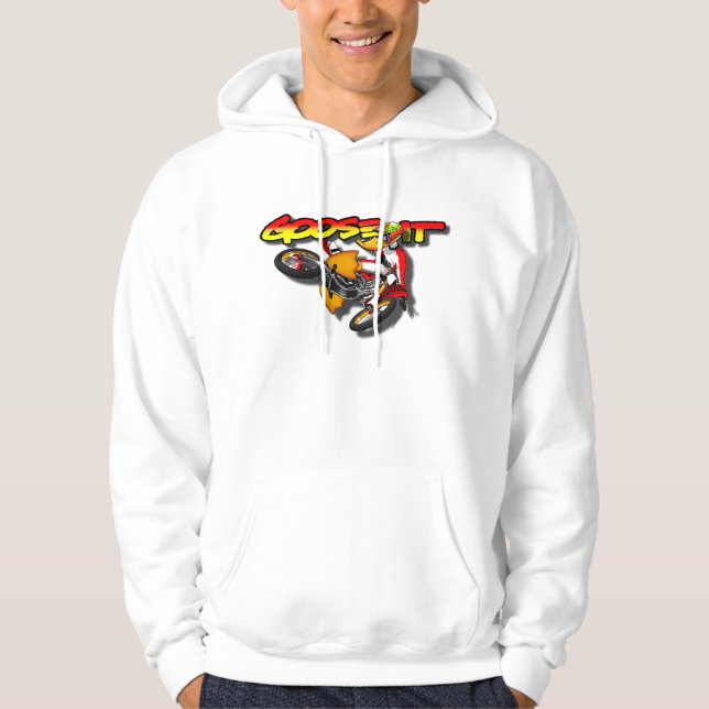 Gåsen piskar det hoodien sweatshirt (Framsida)