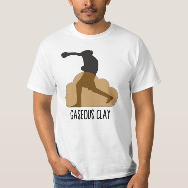 Gasformigt lergods t shirt (Framsida)