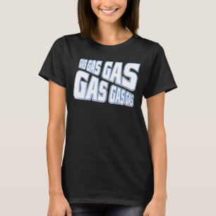 Gasgasaggregat för snabba Springer för anställda s T Shirt