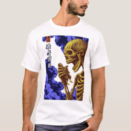 Gashadokuro Yokai Den svältande jätteskelettet Myt T Shirt