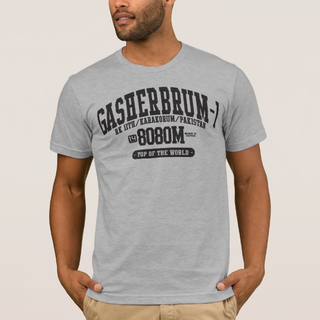 Gasherbrum 1 tee (Framsida)