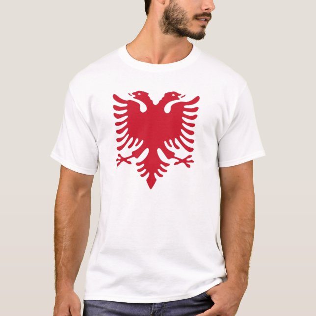 Gashi röd örn tee shirt (Framsida)