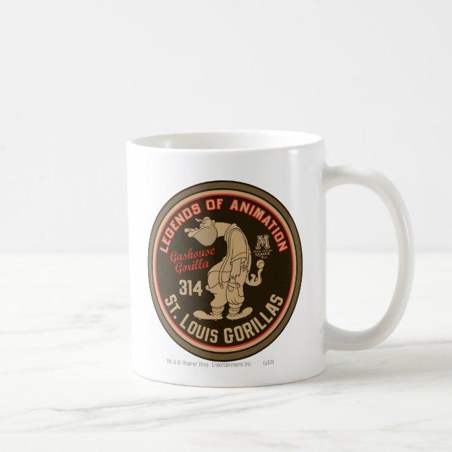 Gashouse Gorillas Logotyp Feat. Pitcher Kaffemugg (Höger)